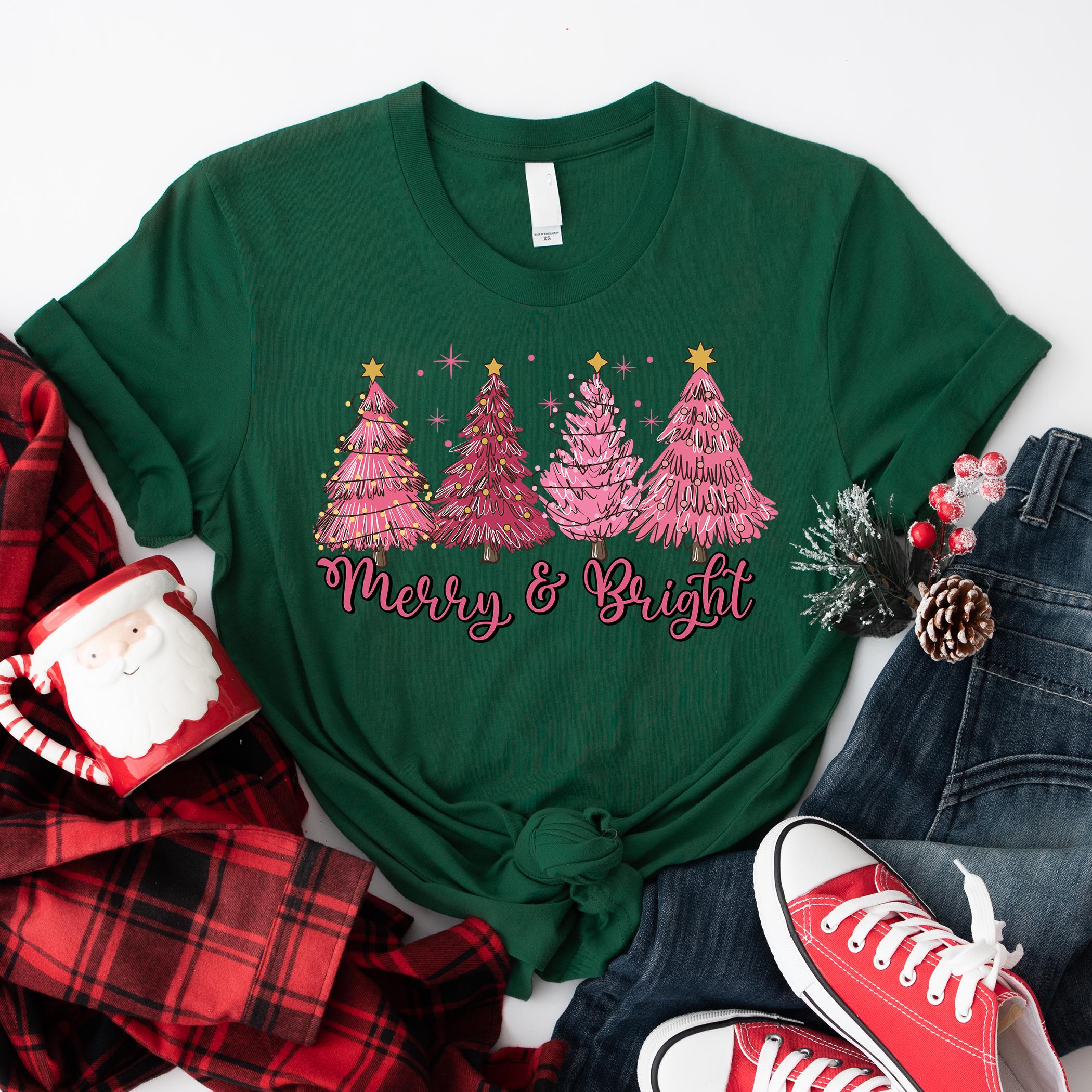 Générique Haut De Noël Pour Femme à Manches 3/4 Avec Imprimé Verre à