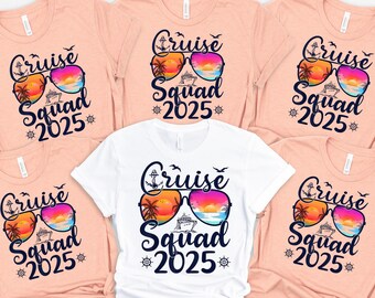 Cruise Squad Shirts, Family Cruise Tee, Family Trip 2025, Family Cruise Tee, Friends Cruise Shirts, Family Matching Shirt,Cruise Squad Shirt