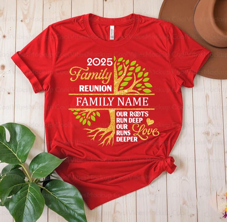 Camiseta personalizada para reunión familiar, árbol genealógico personalizado imagen 6