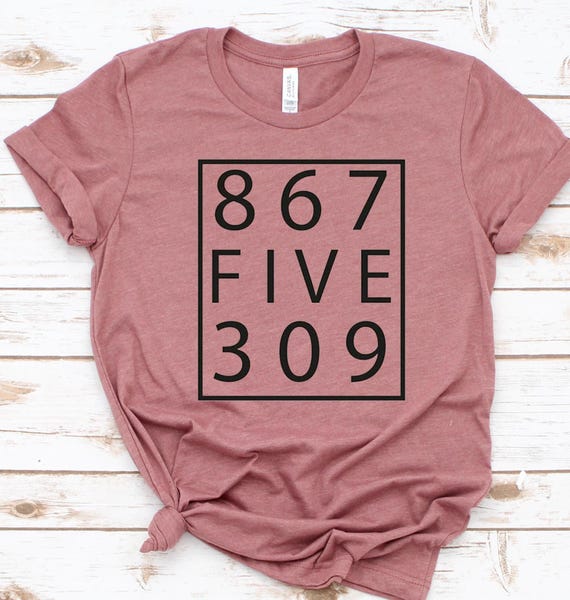 Retro 80's, Funny Music Shirt,Jenny 867-5309,Tommy Tutone,Music Lover Shirt,Music Gift,Retro Gift Shirt,Funny Gift Shirt