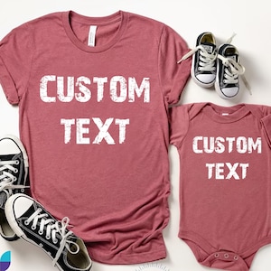 Retro Custom Shirt, Custom Text Shirt, Custom T-shirt, Personalized T-shirt, Personalized Shirt, Custom Unisex Shirts, Custom Printing Shirt