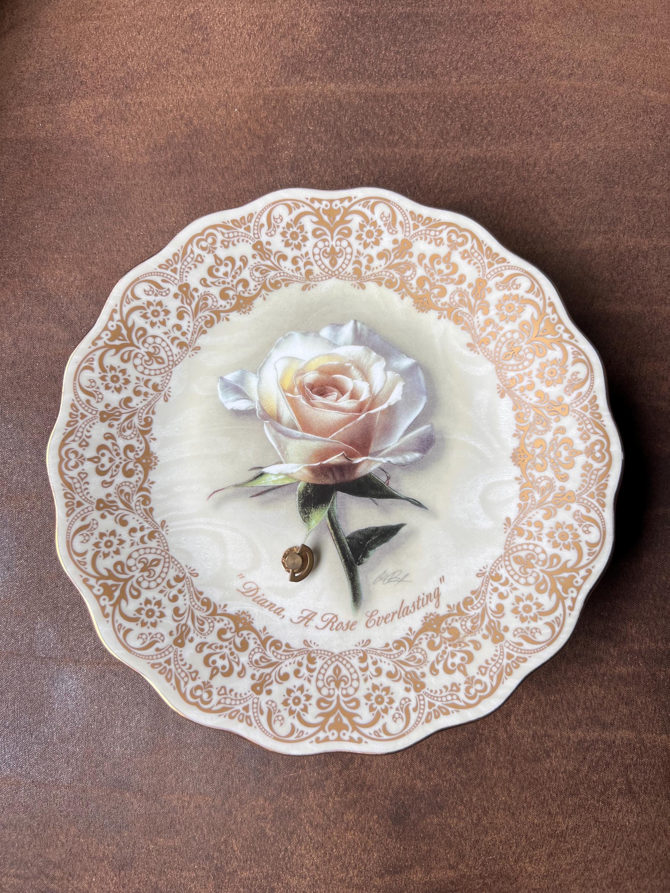 Princess Diana Collectible Plate: Bradford Exchange Porcelain