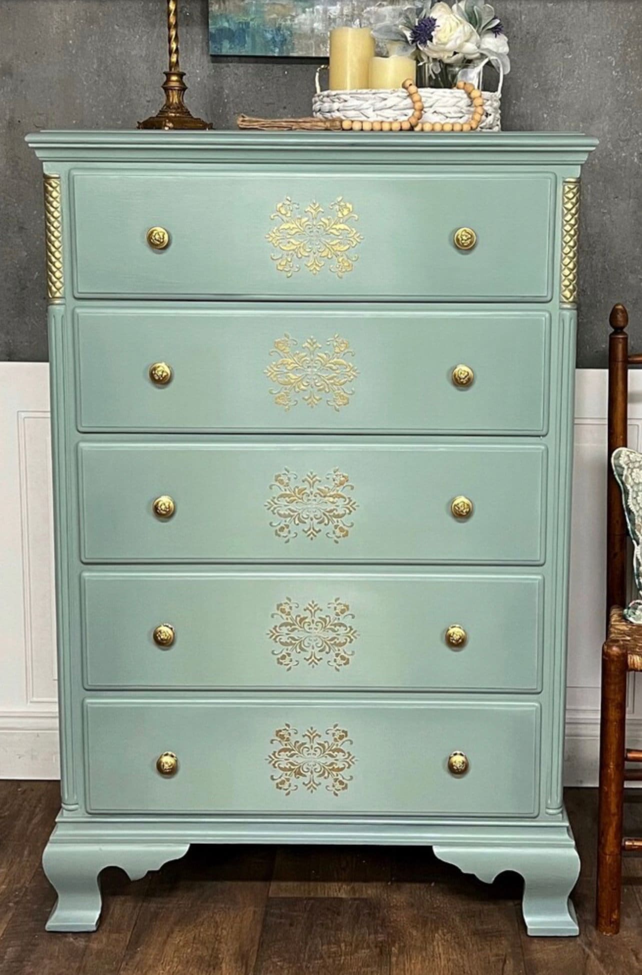 Coastal farmhouse dresser deals