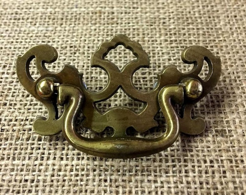 Hardware for Restoration|Vintage Chippendale Replacement Hardware Upcycled Pulls Vintage Antique Hardware