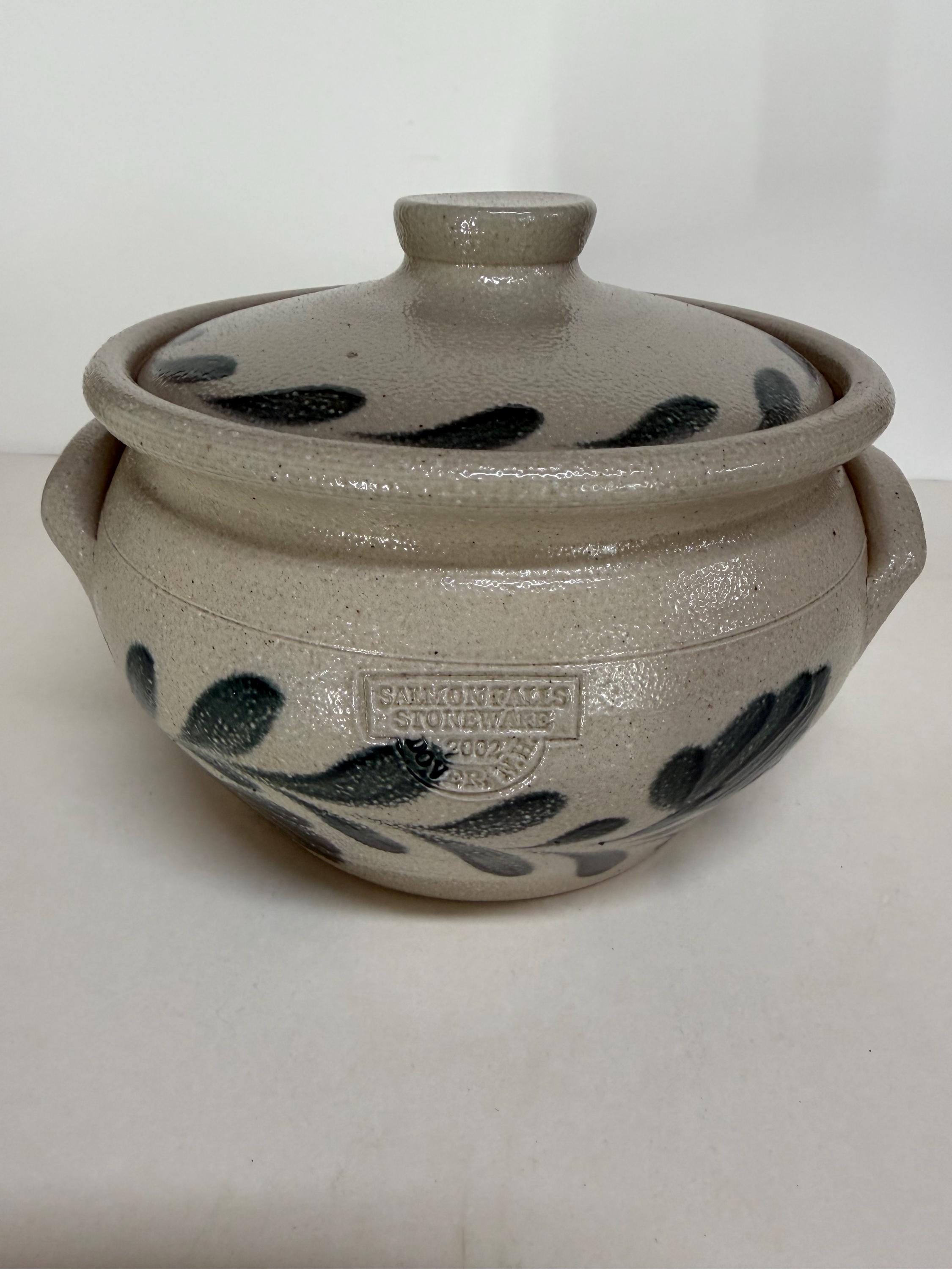 Salmon Falls Pottery Crock - Etsy