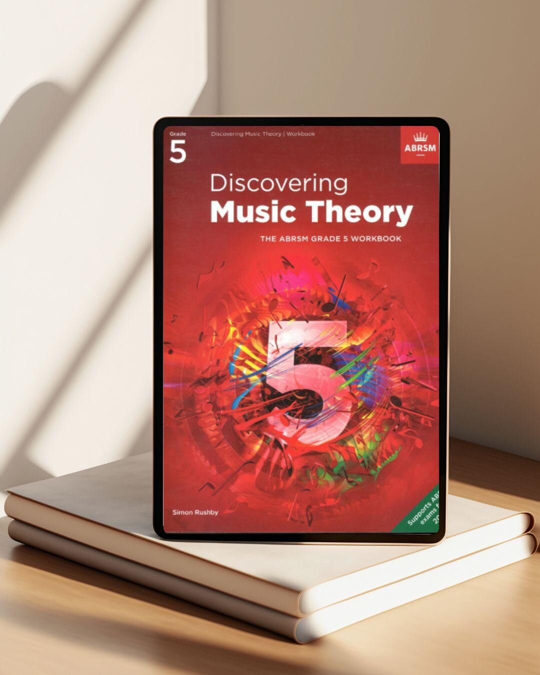 Discovering Music Theory 5. the ABRSM Grade 5 Workbook - Etsy