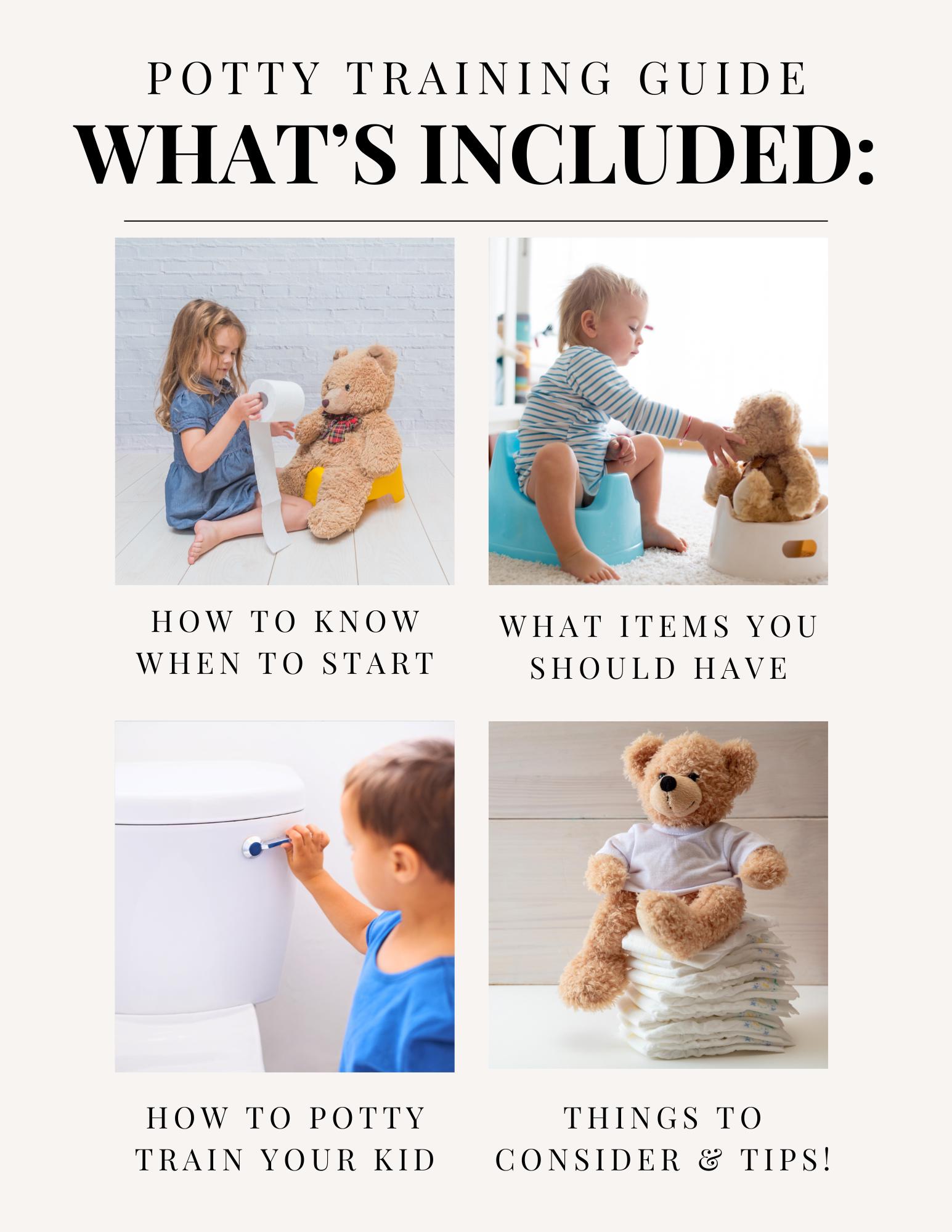 Potty Training Guide for Toddlers | Parenting Resources | Printable ...