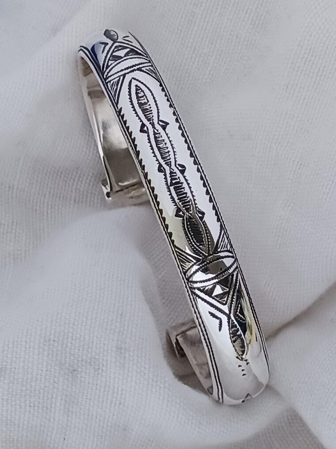 Tuareg Silver Bracelet - Traditional Tuareg Jewelry, Handmade