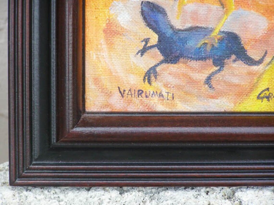 Wall Art Oil Painting Vairumati, 18x24 Painting Impressionist Art