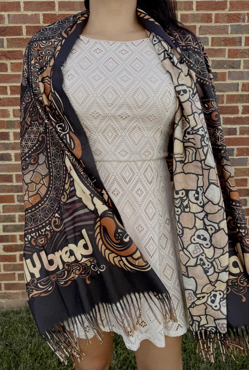 Daily Bread Pashmina DooDoo Brown image 4
