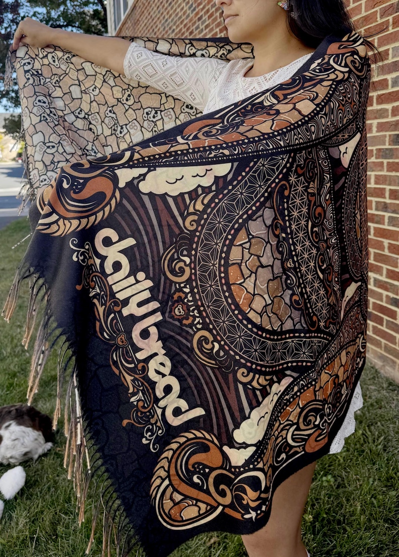 Daily Bread Pashmina DooDoo Brown image 5