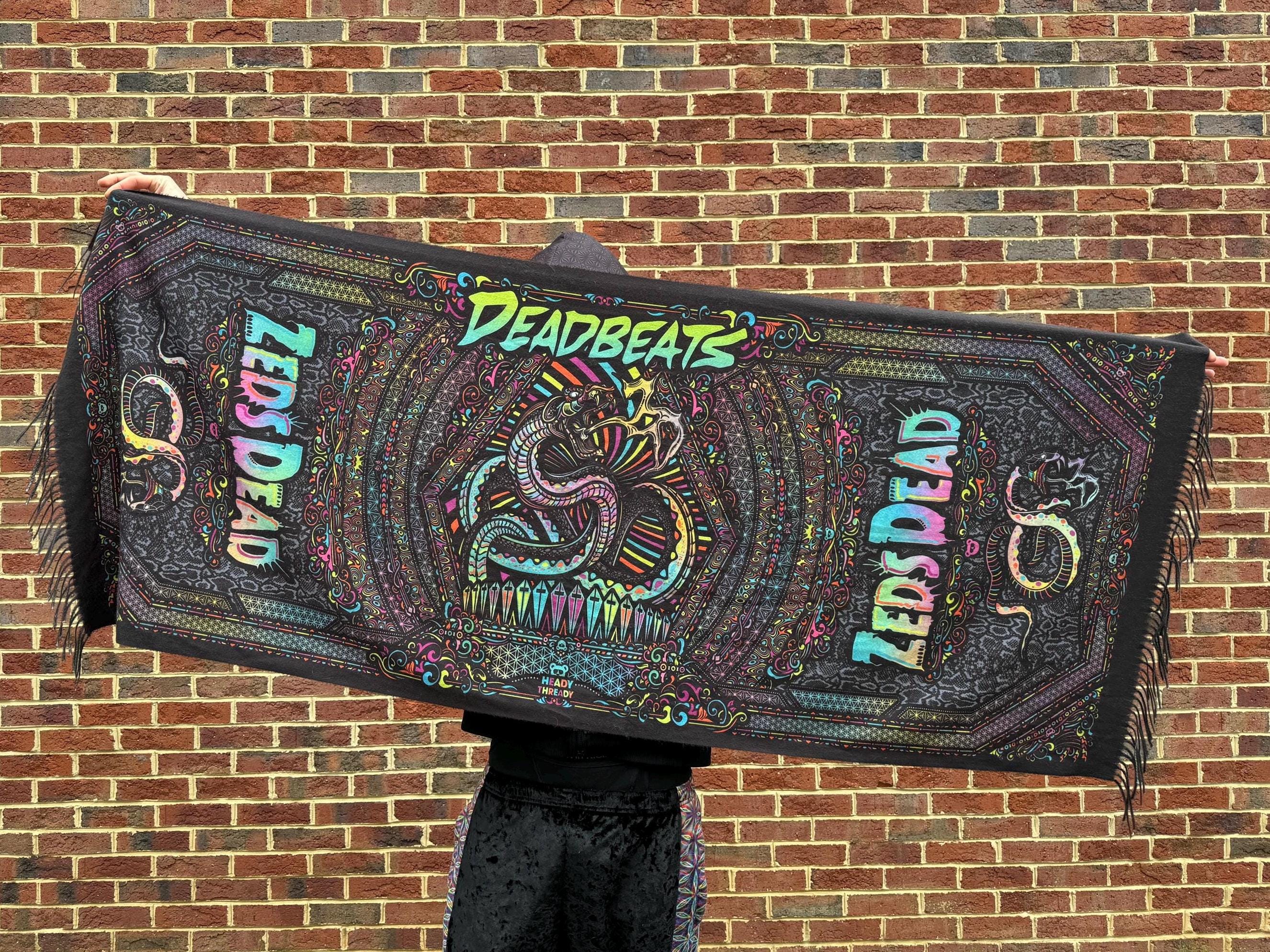 Zeds Dead Reversible Snake Skin Pashmina - Etsy