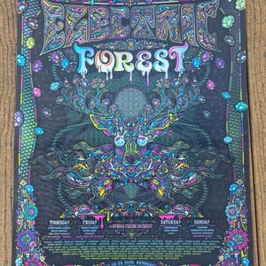 Electric Forest 2024 Lenticular print