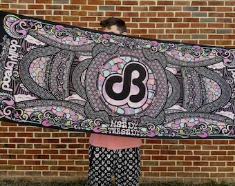 Daily Bread Pashmina Purple Clouds