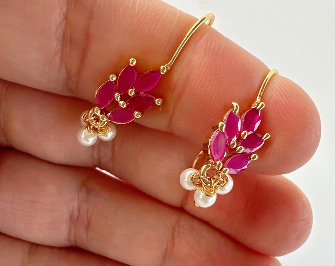 Marathi Bugadi Earrings/1gm Gold Plated earrings /Bugadi Clip-on Earrings for Women/Girls/Upper Ear Clip on Earrings/Indian wire earrings