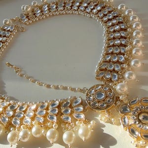 Kundan Head Band/Mathapatti / Bridal matha patti/Kundan hair accessory/Kundan hair accessories/bridal hair jewelry