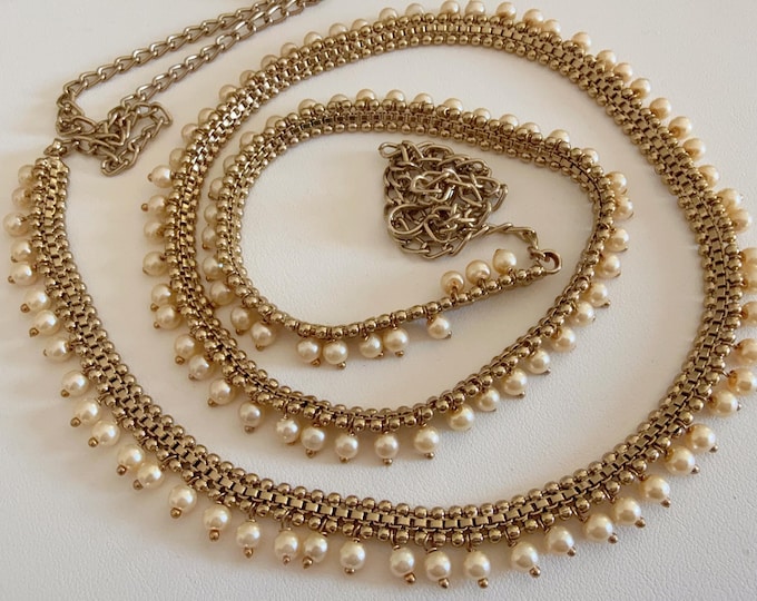 Antique gold chain /Kundan Belly chain /Bridesmaid Jewelry/Indian Belly Chain / Sash/tagdi/Indian Wedding Jewelry /Sari belt