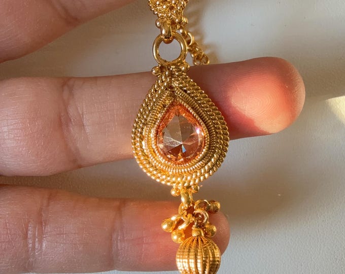 Polki Maang Tikka / Kundan Tikka/ Indian Jewelry/ Indian Wedding Jewelry/ Pakistani Jewelry/Indian forehead jewelry/ Polki Maang Tikka