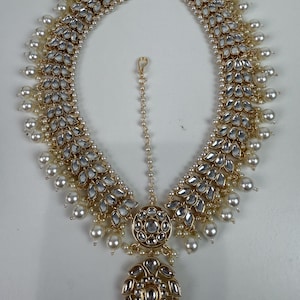 Kundan Head Band/Mathapatti / Kundan matha patti/Kundan hair accessory/Kundan hair accessories/bridal hair jewelry