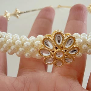 Kundan Head Band/Sheesh Phool /Indian Bridal Matha Patti/Sheesh patti/Matha phool/Sheesh patti//Sheesh Kundan Indian Jewelry/Bridal Jewelry/