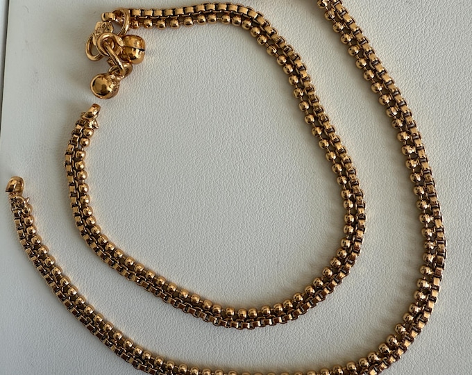 Dainty Payal pair for Girls/ Kids /Indian Anklets/ Girls Anklets/Indian Jewelry/gold plated payal pair/ankle bracelet for her
