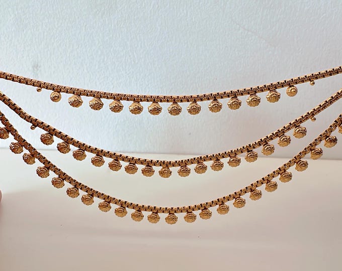 Gold kundan Chain/Sahare/Earring support chain/Kaan sahara//Pakistani Jewelry/Bahubali Earrings/Indian Jewelry