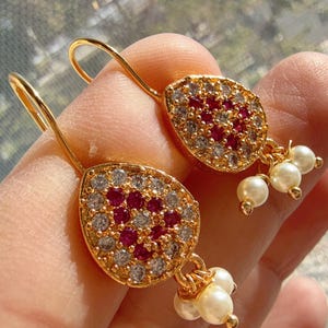 Marathi Bugadi Earrings/1gm Gold Plated earrings /Bugadi Clip-on Earrings for Women/Girls/Upper Ear Clip on Earrings/Indian wire earrings