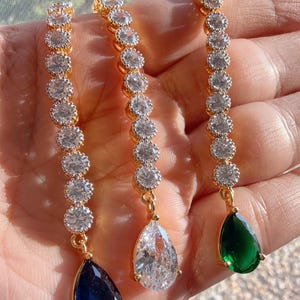 Anmol American Diamond 2 Tone Maang tikka/Indyjski ślub/Matha patti/Indyjska biżuteria na czoło/Biżuteria indyjska/Biżuteria dla druhen