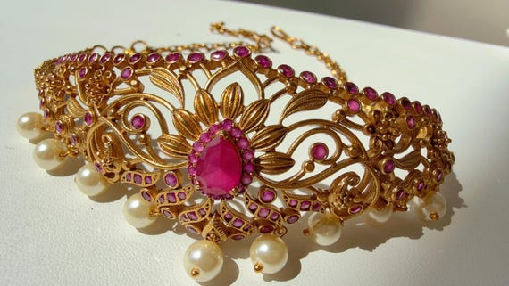 Gram Gold Kemp Baju Bandh/indian Wedding Jewelry/vanki/ Armlet