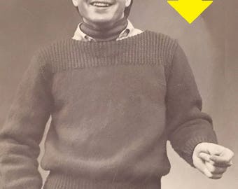 mens boat neck jumper