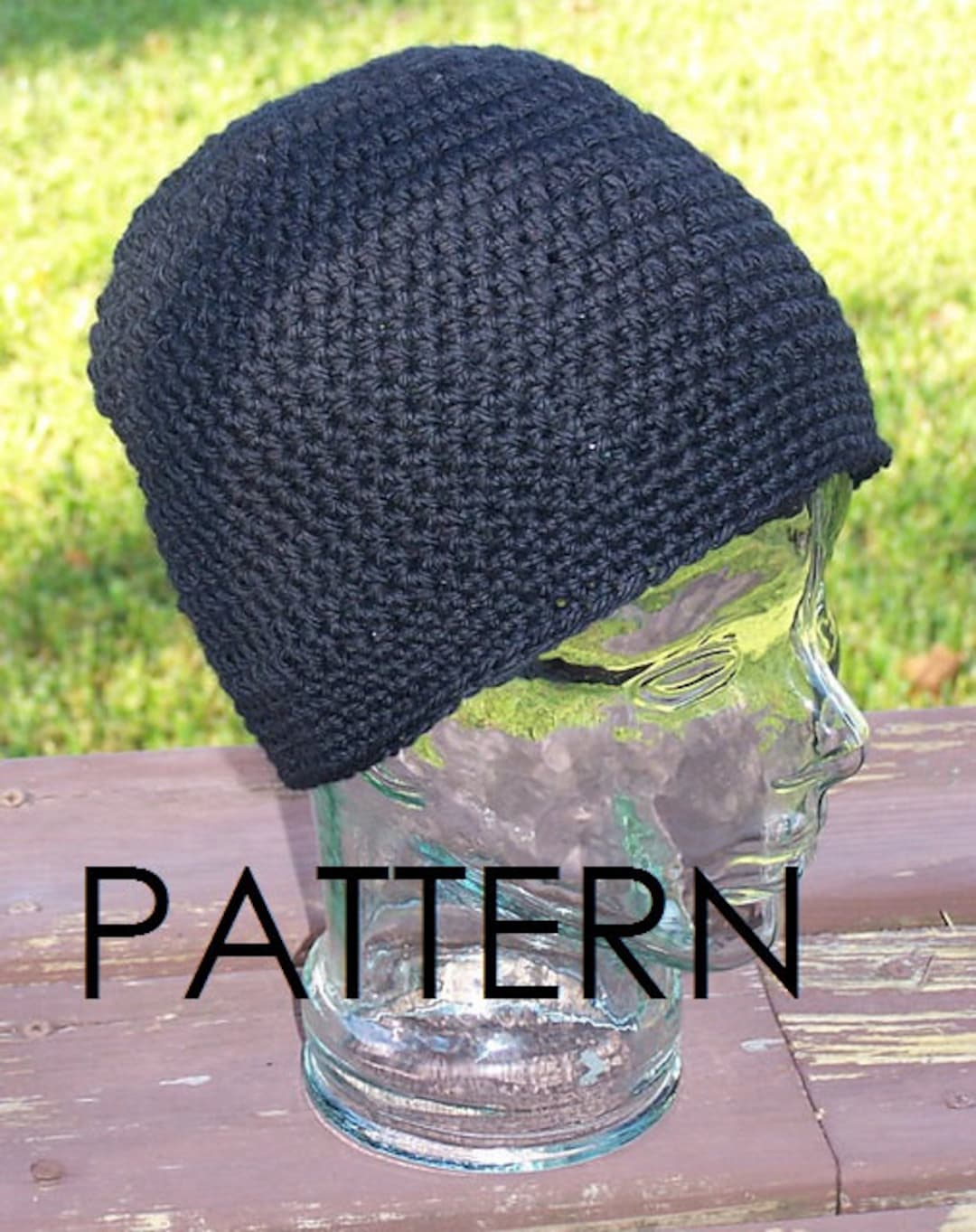 Easy Crochet Winter Hat Pattern Beanie Mens Women Unisex - Etsy