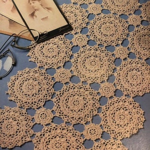 Fond Memories Vintage Crochet Doily Pattern Round