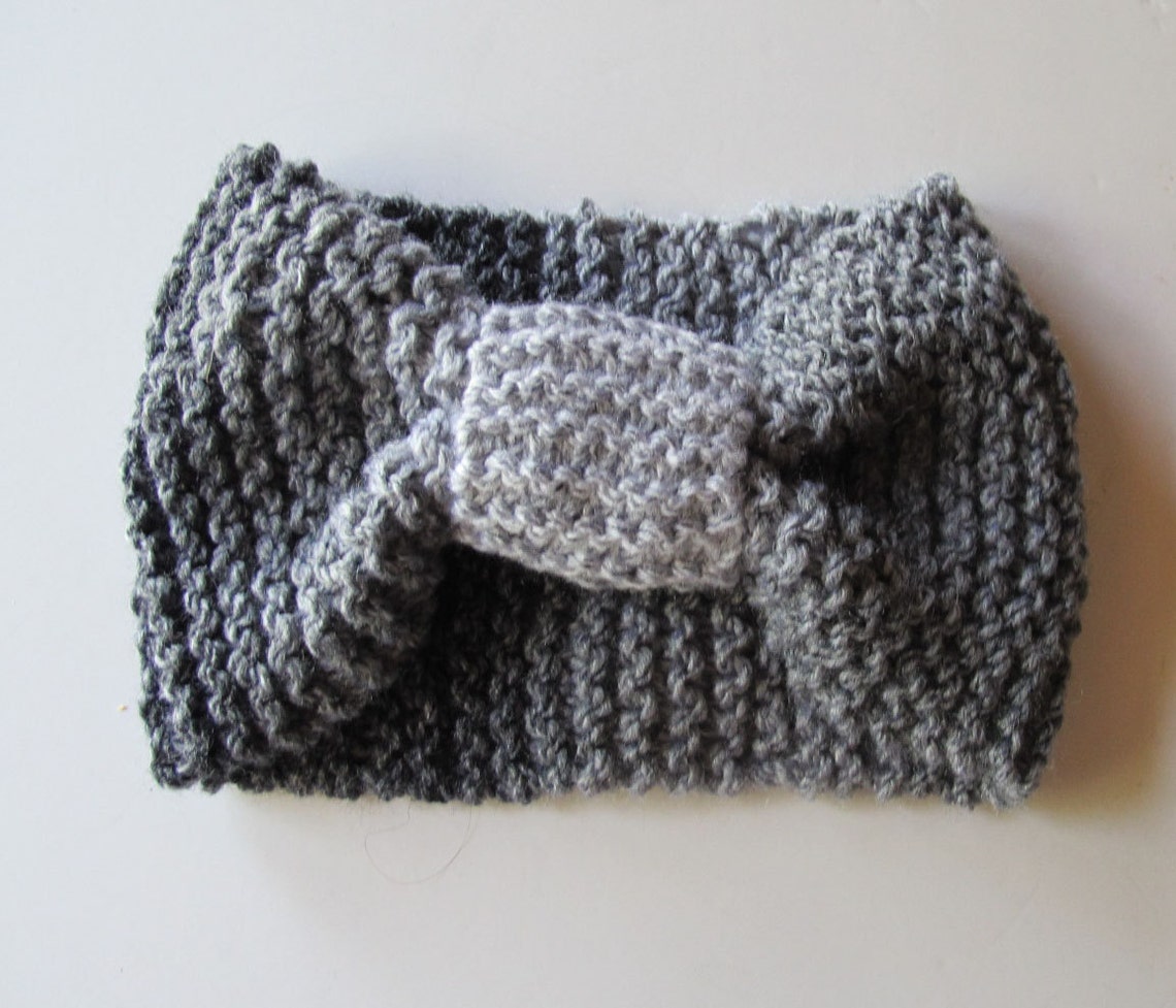 Easy to Knit Wide Chunky Yarn Headband Knitting Pattern Etsy