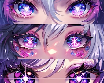 Custom Twitch Banner | Eye Banner | Twitch banner | Youtube | Discord | Anime Ilustration | Banner Design | High Resolution | Twitter banner