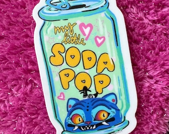 My Little Soda Pop Derpy Tiger KPop Demon Hunters Vinyl Sticker