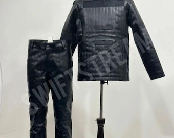 Handmade Leather Darth Vader Suit: Star Wars Cosplay Costume