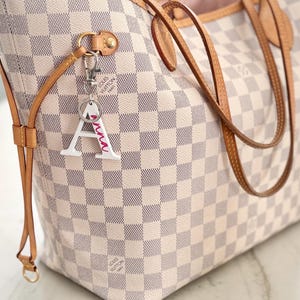 Personalized Letter Keychain with Name | Custom Initial Keyring