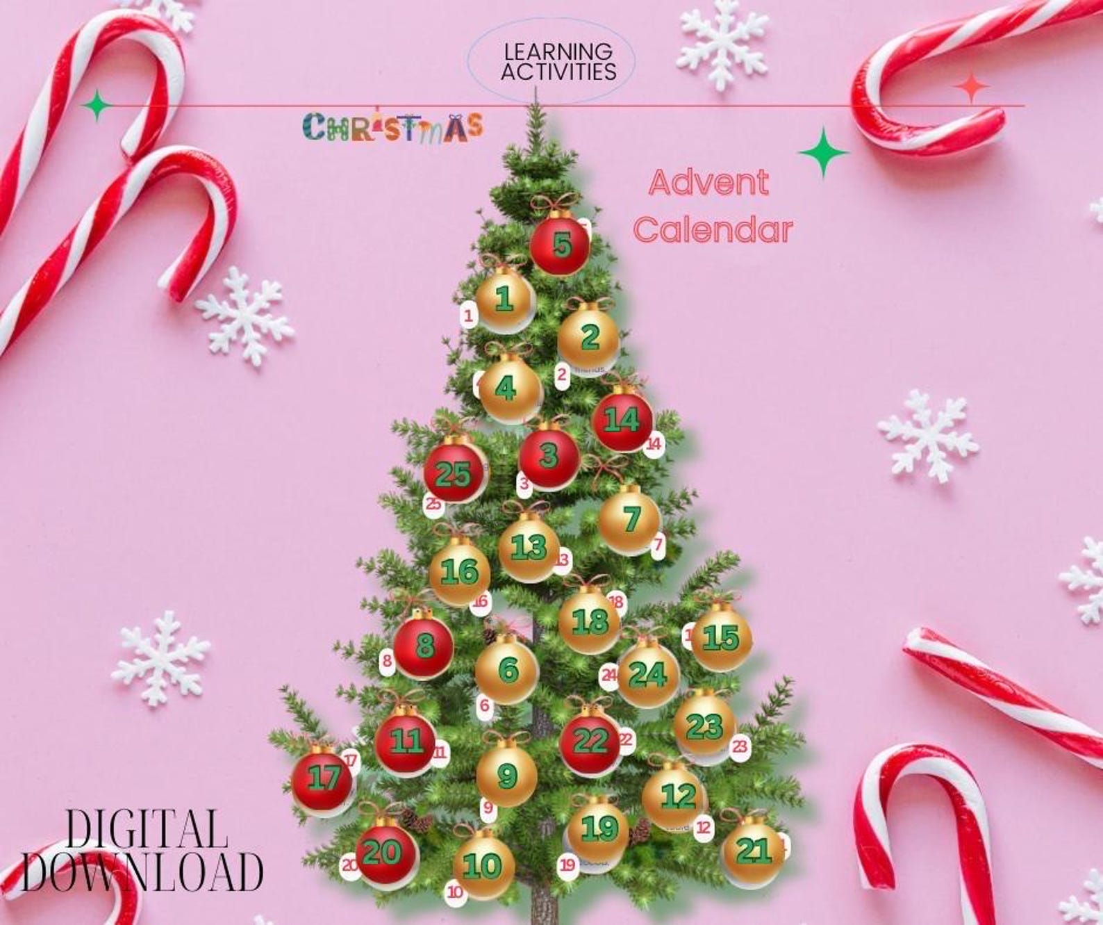 Advent Calendar, Christmas Advent Calendar, Christmas Season, Christmas — free download