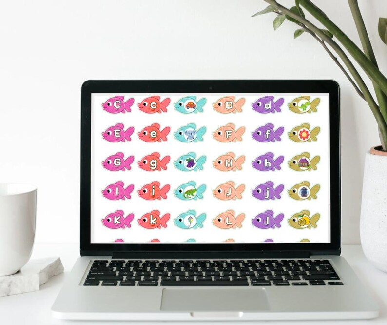 Fish ABC Matching Activity | Alphabet Matching Game for Kids ...
