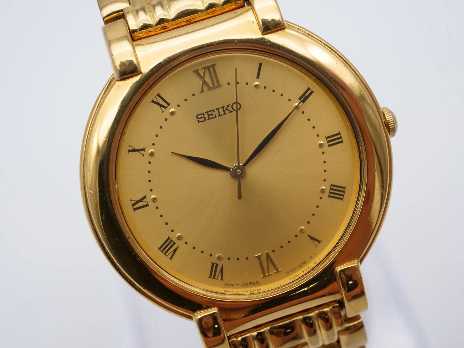 SEIKO 腕時計 Seiko v701 - Etsy 日本