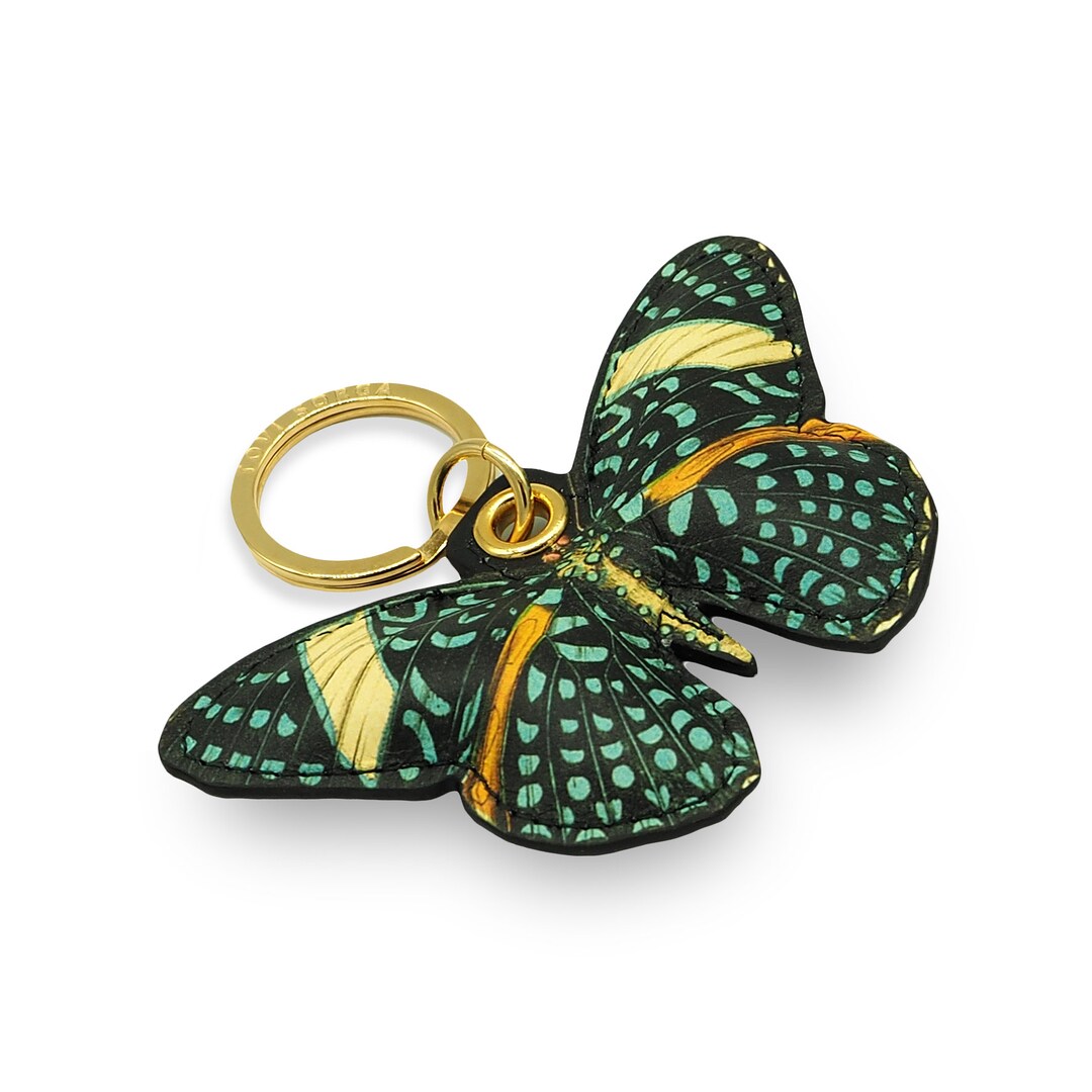 Butterfly Key Rings Butterfly Key Chain, Butterfly Keychain, Leather Key Ring, Luxury Bag ...