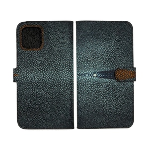 Leather iPhone 15 Pro Max Folio Case, iPhone 14 Pro Max Case, iPhone 13 Pro case, iPhone 13 Max: Rayskin