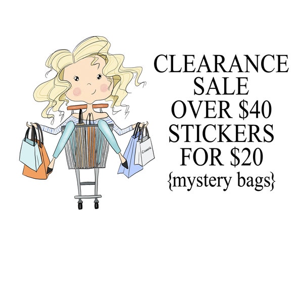 Planner Stickers Mystery Bags SALE