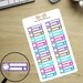 see more listings in the Planner Stickers section