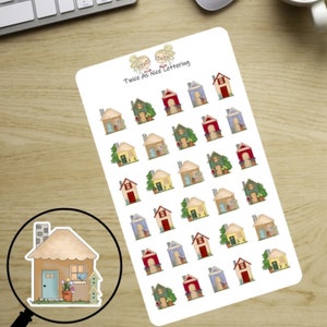 House Payment Planner Stickers, House Rent Payment, Planner Stickers, Stickers For Planners, Mortgage Stickers image 1