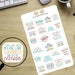 see more listings in the Planner Stickers section