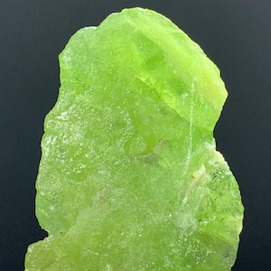 Natural Green Huge Titanite Var Sphene Crystal From Skardu Pakistan, 86 CT