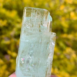 Natural Aquamarine Crystal From Shigar Mine Skardu Pakistan/ Natural Mineral 89 CT