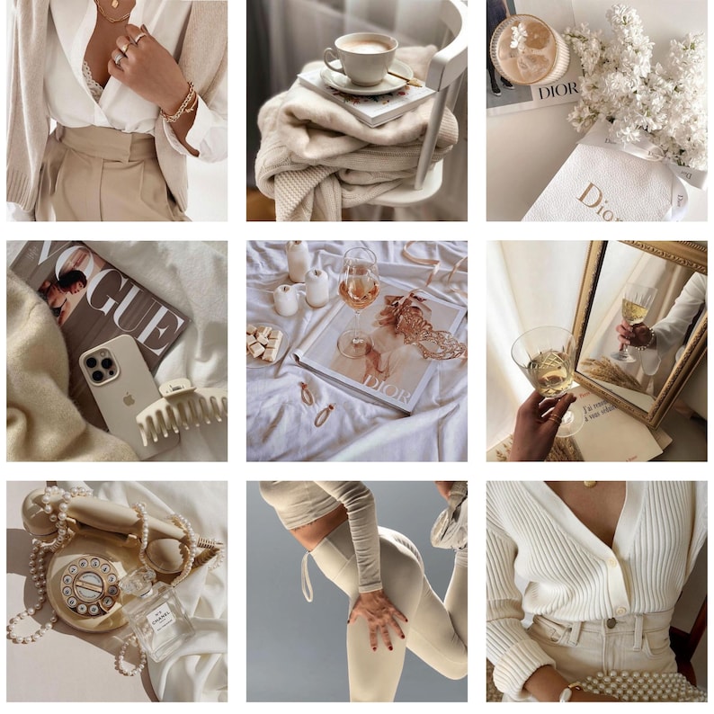 Bundel met 640+ neutrale lifestyle-foto's | Anonieme esthetiek Stockafbeeldingen | Instagram Reels Vault PLR MRR | Sociale media-foto's afbeelding 3