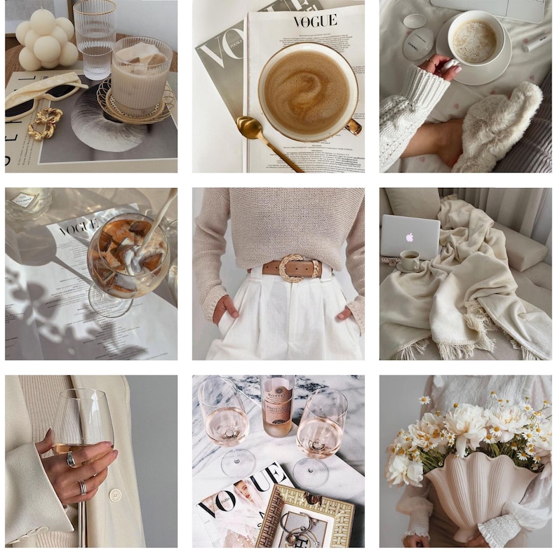 Bundel met 640+ neutrale lifestyle-foto's | Anonieme esthetiek Stockafbeeldingen | Instagram Reels Vault PLR MRR | Sociale media-foto's afbeelding 2